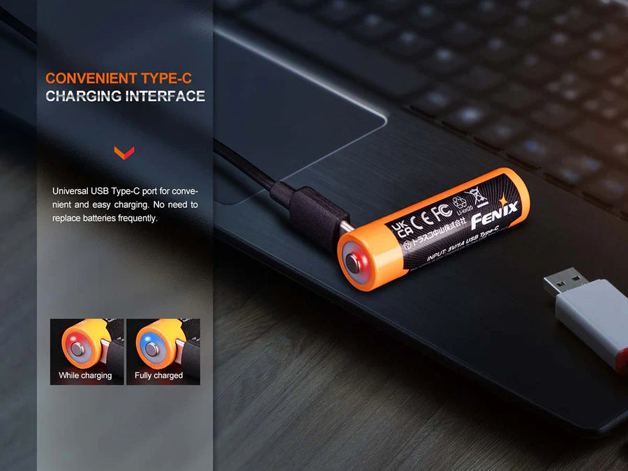 Fenix 14500 ARB-L14-2200U Rechargeable Battery