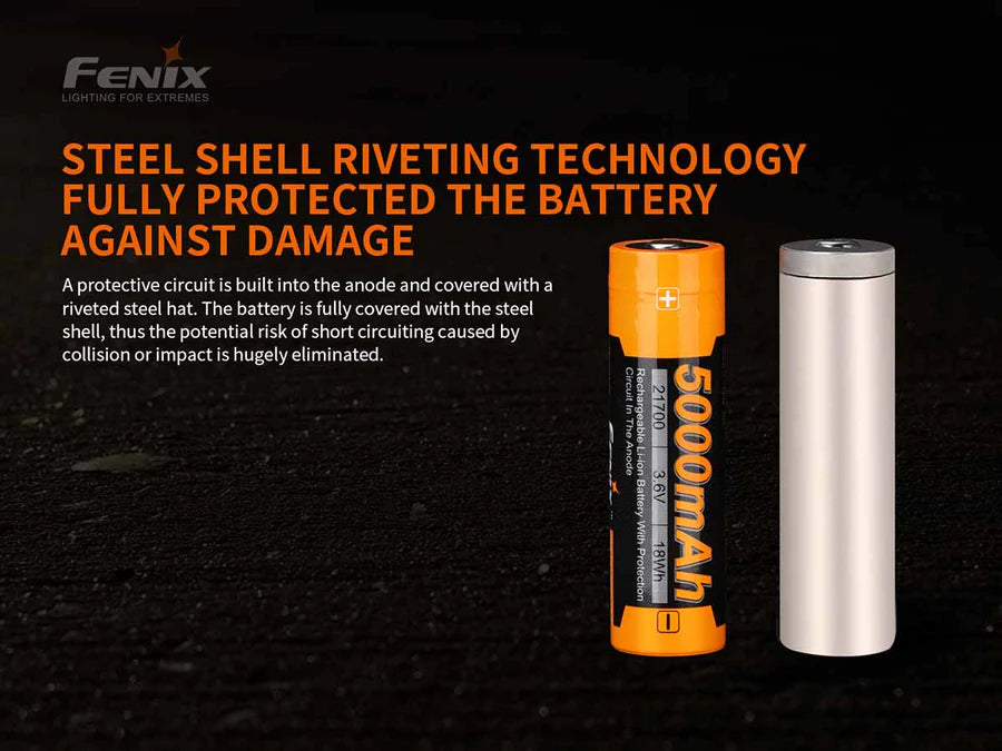 Fenix 21700 ARB-L21-5000 V2.0 Rechargeable Battery