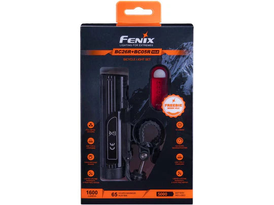 Fenix BC26R Rechargeable Bike Light Set