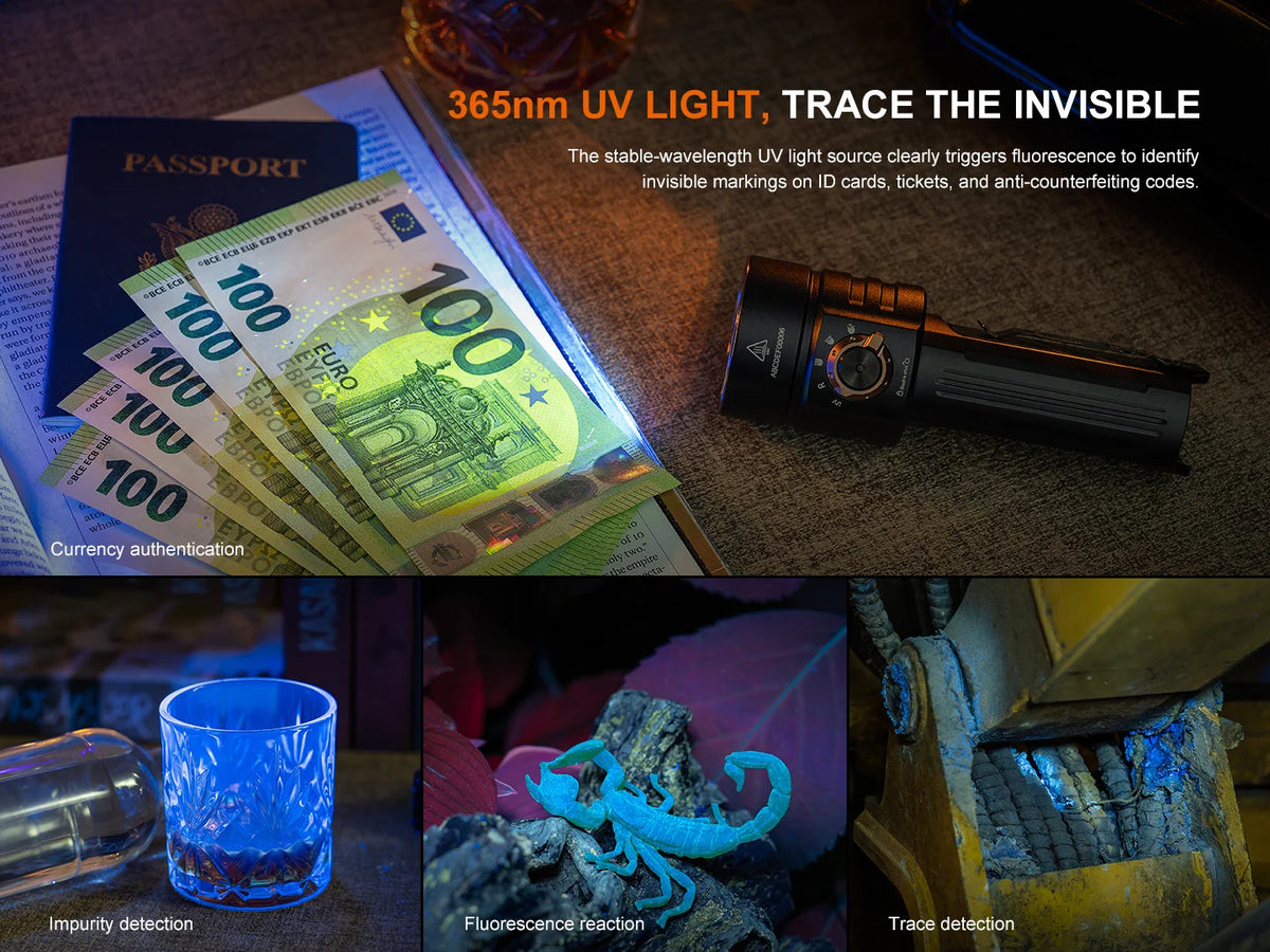 Fenix C16 MULTI-PURPOSE PALM-SIZED SUPER BRIGHT FLASHLIGHT