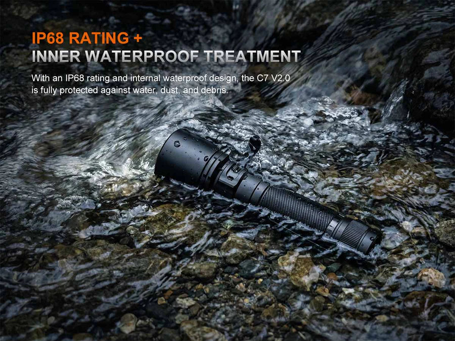 Fenix C7 V2.0 Rechargeable Flashlight