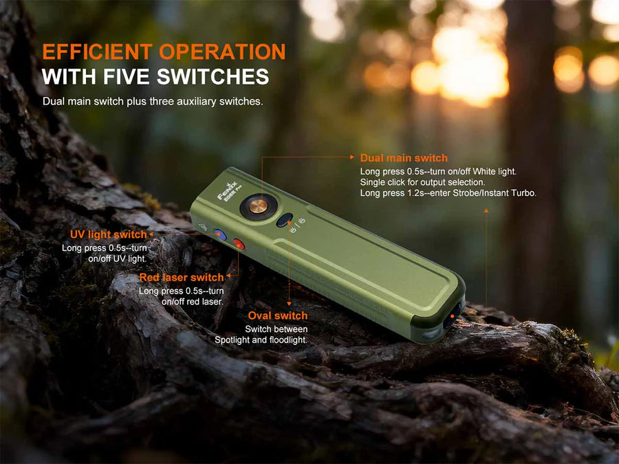 Fenix E06R PRO Flat Flashlight