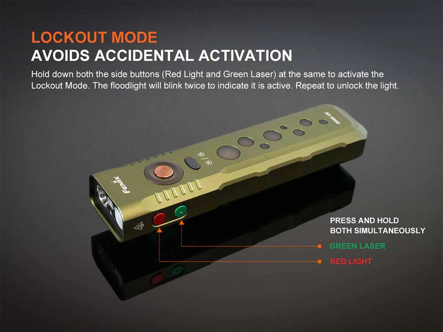 Fenix E08R UE Flat Flashlight