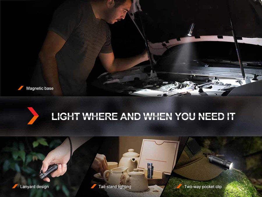 Fenix E18R V2.0 Rechargeable EDC Flashlight