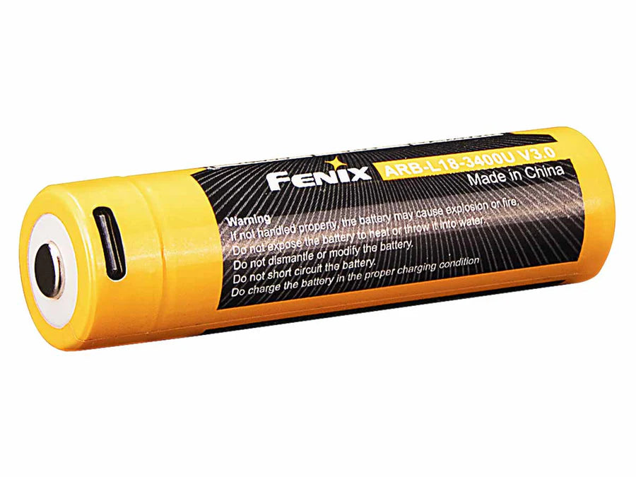 Fenix 18650 ARB-L18-3400U V3.0 Built-in USB Rechargeable Battery