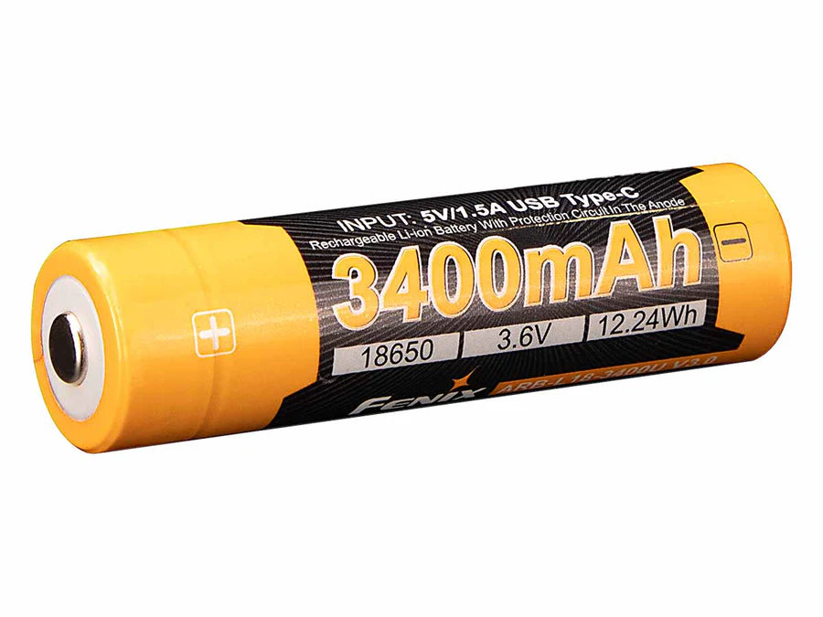 Fenix 18650 ARB-L18-3400U V3.0 Built-in USB Rechargeable Battery