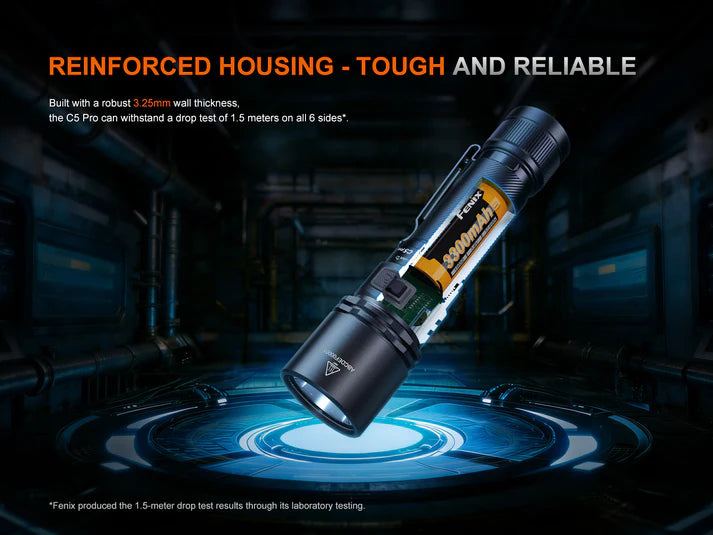 Fenix C5 Pro Rechargeable Flashlight