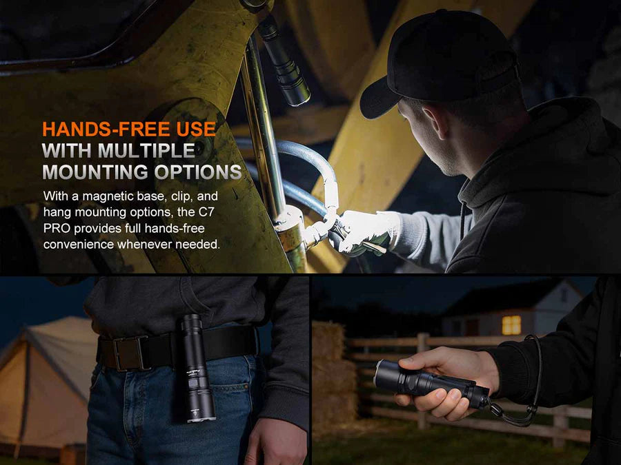 Fenix C7 PRO Rechargeable Flashlight