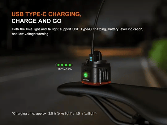 Fenix BC28R Rechargeable Bike Light Set