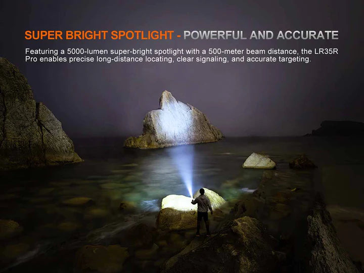Fenix LR35R PRO 10000 Lumen Flashlight