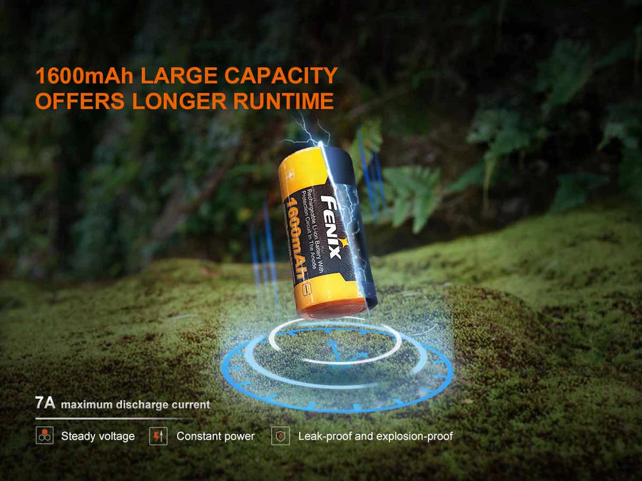 Fenix 18350 ARB-L18-1600 Rechargeable Battery