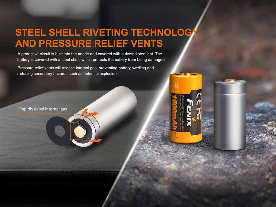 Fenix 18350 ARB-L18-1600 Rechargeable Battery
