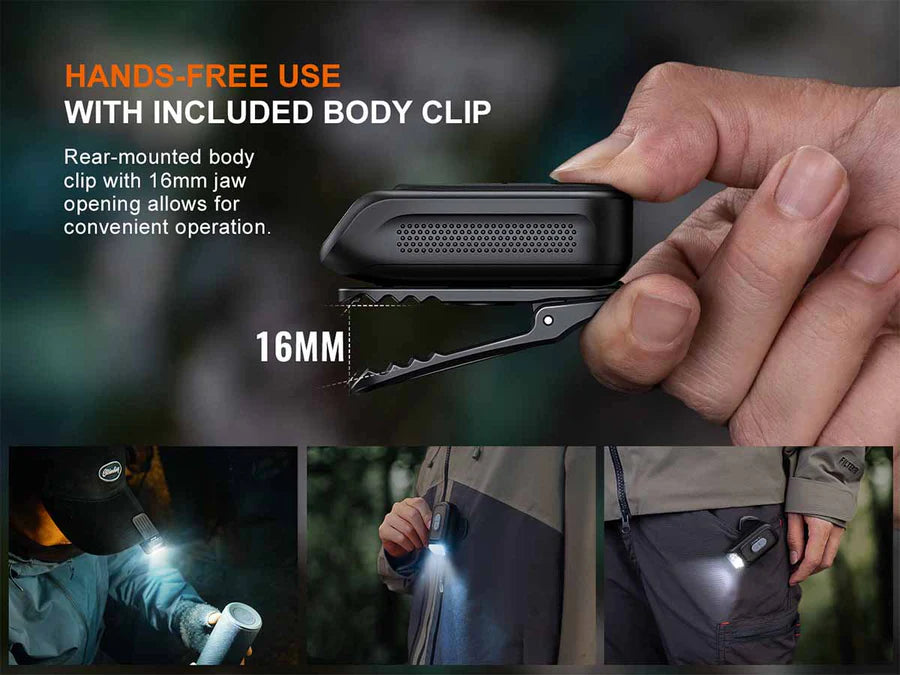 Fenix E04R Clip On Flashlight