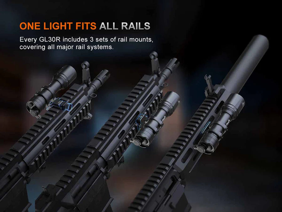 Fenix GL30R Weapon-Mounted Flashlight