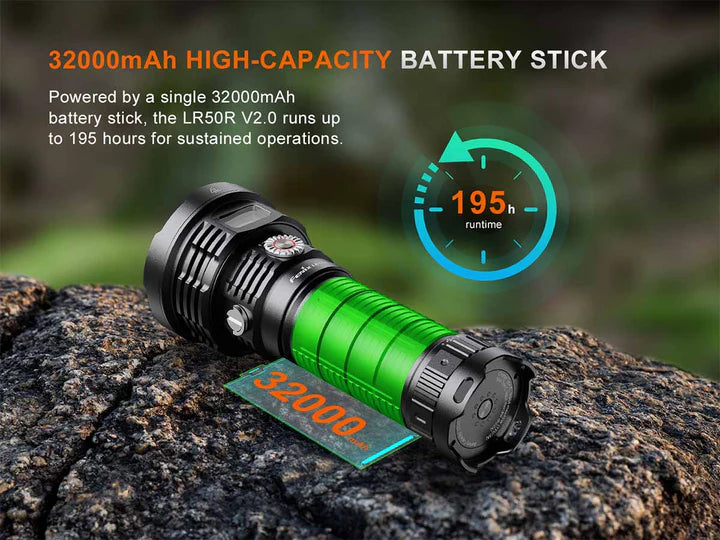 Fenix LR50R V2.0 Flashlight - 18000 Lumens