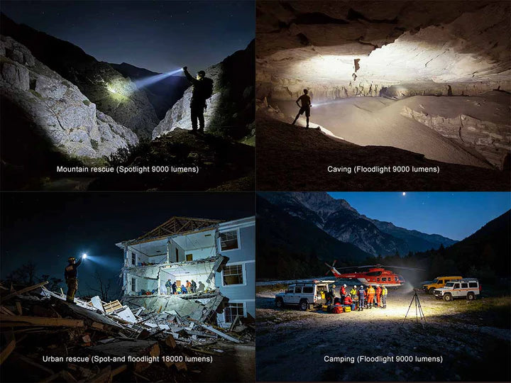 Fenix LR50R V2.0 Flashlight - 18000 Lumens