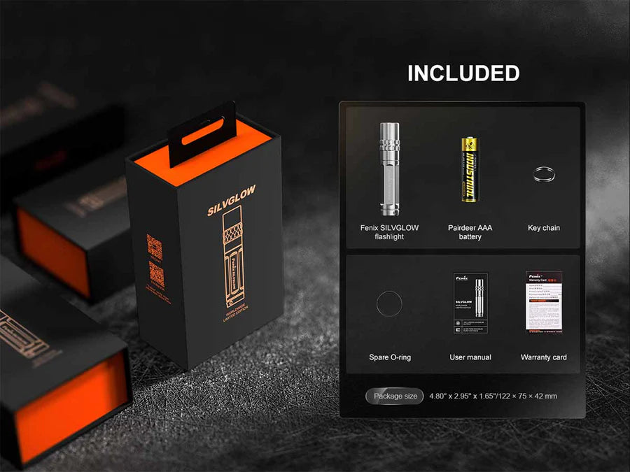 Fenix SILVGLOW Limited Edition AAA Flashlight