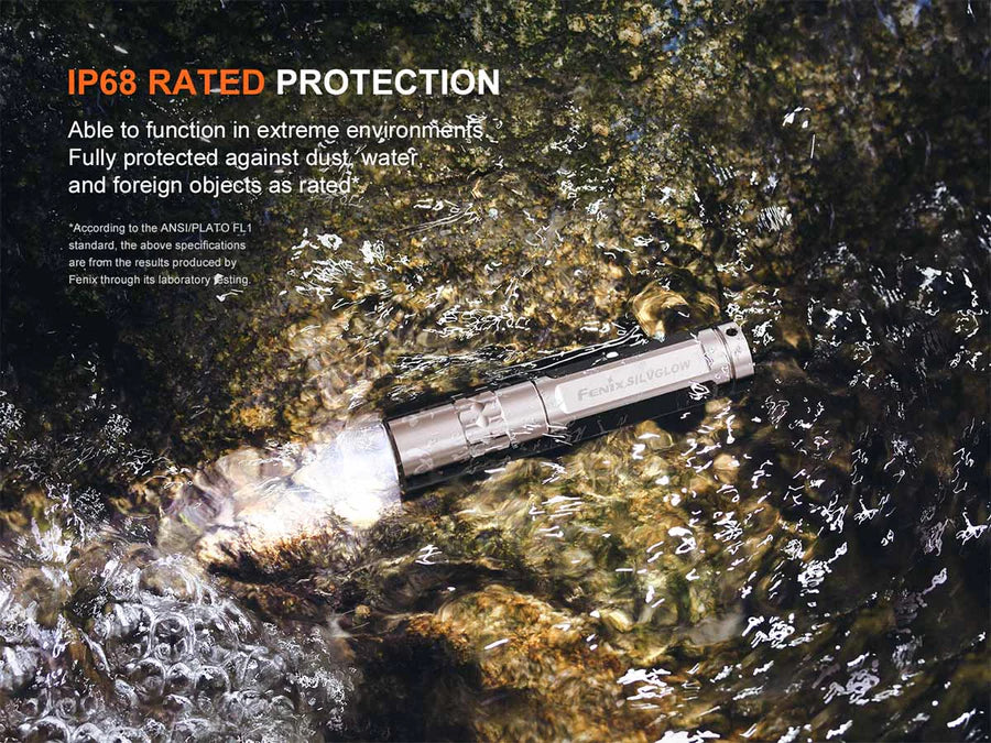 Fenix SILVGLOW Limited Edition AAA Flashlight