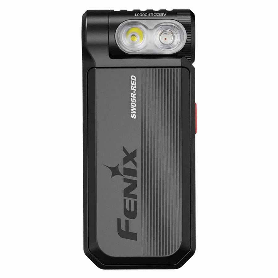 Fenix SW05R-RED Clip On Flashlight with Red Light