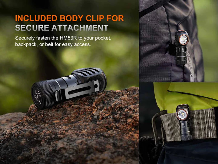 Fenix HM53R Rechargeable Headlamp